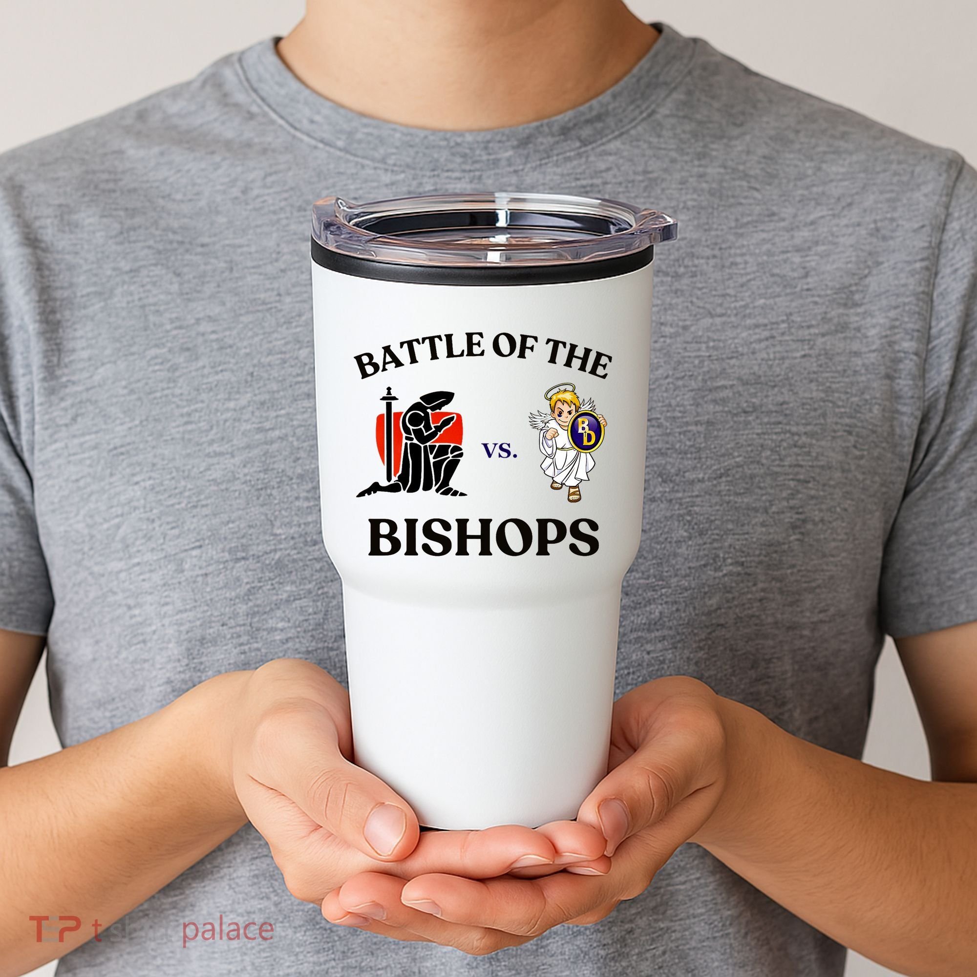Battle Of The Bishops Tumbler