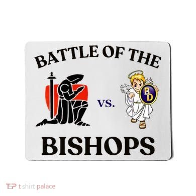 Battle Of The Bishops Mousepad