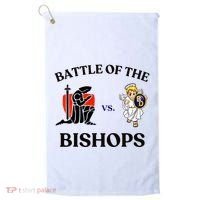 Battle Of The Bishops Golf Towel thumb 0