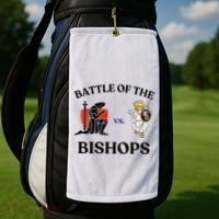 Battle Of The Bishops Golf Towel thumb 2