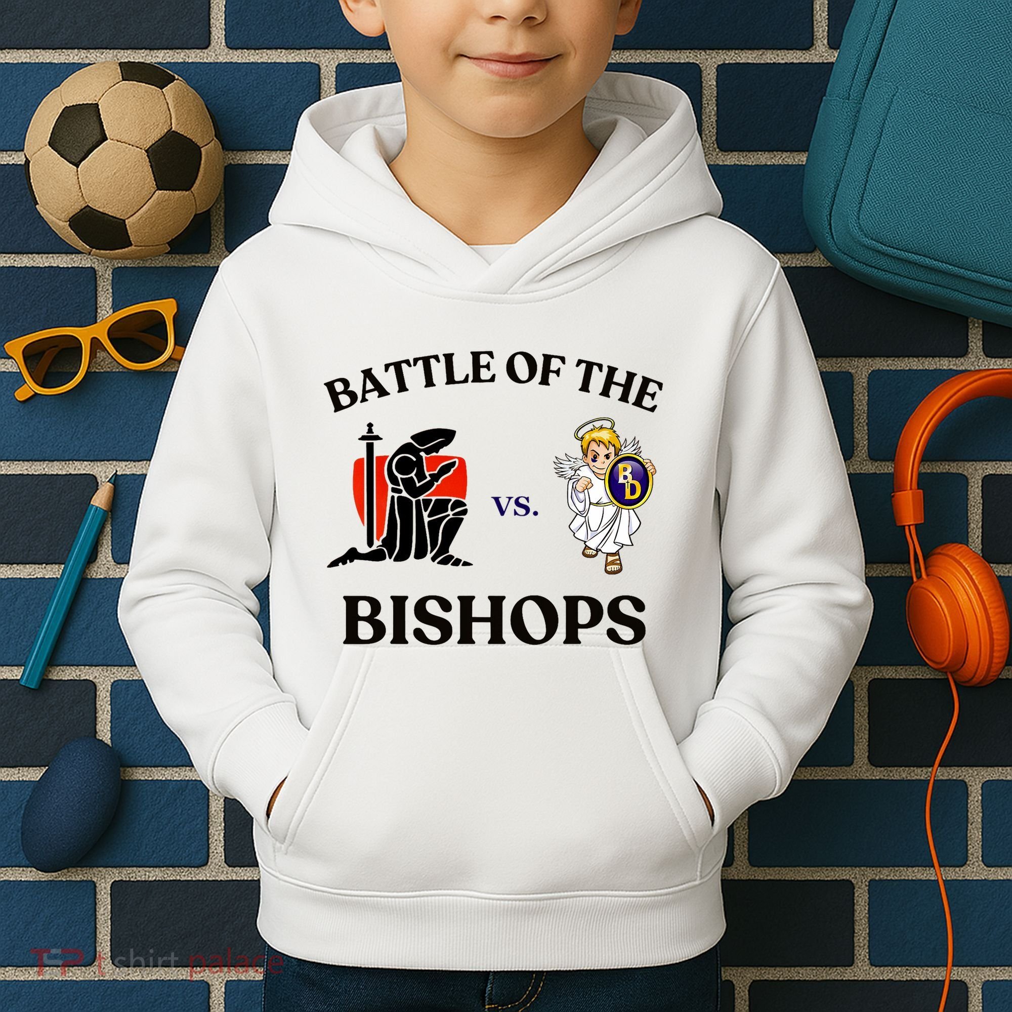 Battle Of The Bishops Kids Hoodie