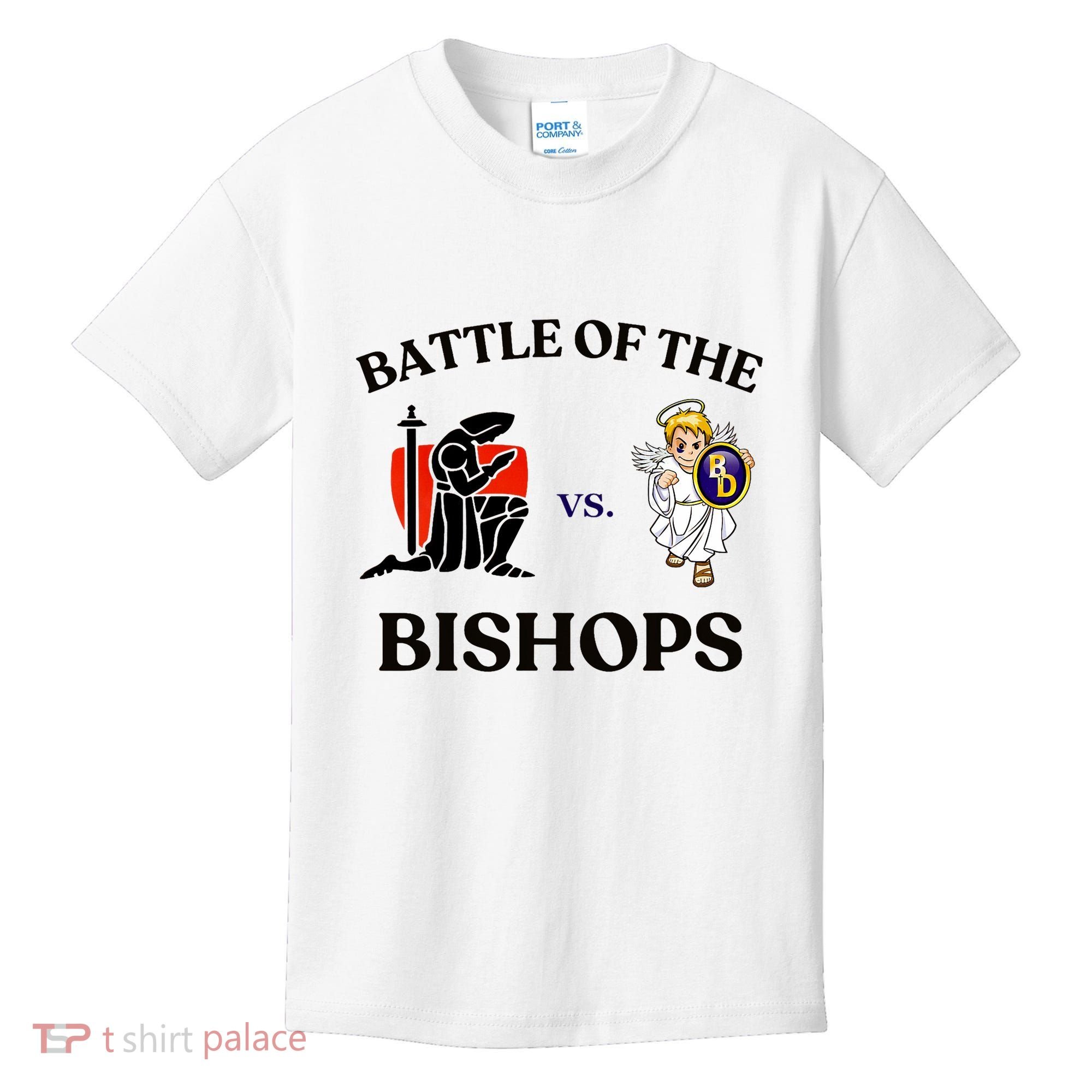 Battle Of The Bishops Kids T-Shirt