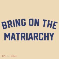 Bring On The Matriarchy Funny Feminist Slogan Tote Bag thumb 4