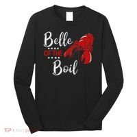 Belle Of The Boil Crayfish Lobster Seafood Party Long Sleeve Shirt thumb 0