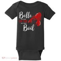 Belle Of The Boil Crayfish Lobster Seafood Party Baby Bodysuit thumb 0