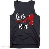 Belle Of The Boil Crayfish Lobster Seafood Party Tank Top thumb 0