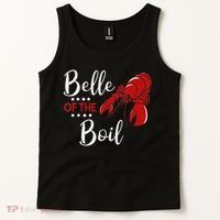 Belle Of The Boil Crayfish Lobster Seafood Party Tank Top thumb 2