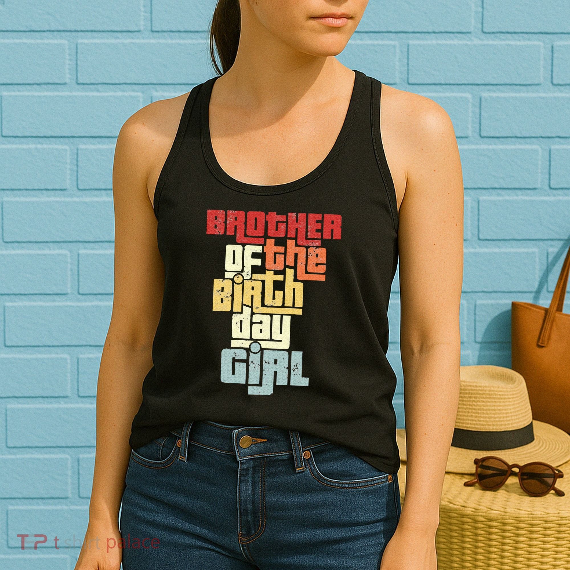 Brother Of The Birthday Girl Women's Tank Top