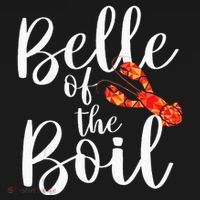 Belle Of The Boil Shrimps Crawfish Crab Seafood Lover Women's Hoodie thumb 2
