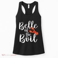 Belle Of The Boil Shrimps Crawfish Crab Seafood Lover Women's Tank Top thumb 0