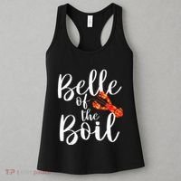 Belle Of The Boil Shrimps Crawfish Crab Seafood Lover Women's Tank Top thumb 3