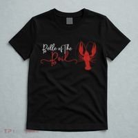 Belle Of The Boil Seafood Boil Party Crawfish Lobster T-Shirt thumb 5