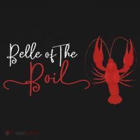 Belle Of The Boil Seafood Boil Party Crawfish Lobster Mousepad thumb 1