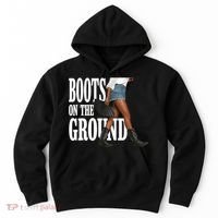 Boots On The Ground  Cowgirl Melanin  Hoodie thumb 0