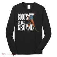 Boots On The Ground  Cowgirl Melanin  Long Sleeve Shirt thumb 0