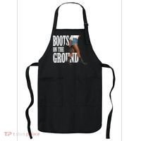 Boots On The Ground  Cowgirl Melanin  Apron thumb 0