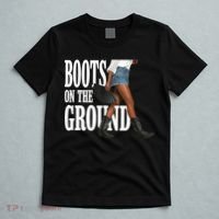 Boots On The Ground  Cowgirl Melanin  T-Shirt thumb 5