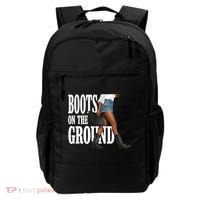 Boots On The Ground  Cowgirl Melanin  Backpack thumb 0