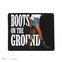 Boots On The Ground  Cowgirl Melanin  Mousepad thumb 0