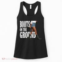 Boots On The Ground  Cowgirl Melanin  Women's Tank Top thumb 0