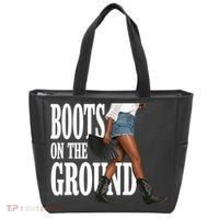 Boots On The Ground  Cowgirl Melanin  Tote Bag thumb 0