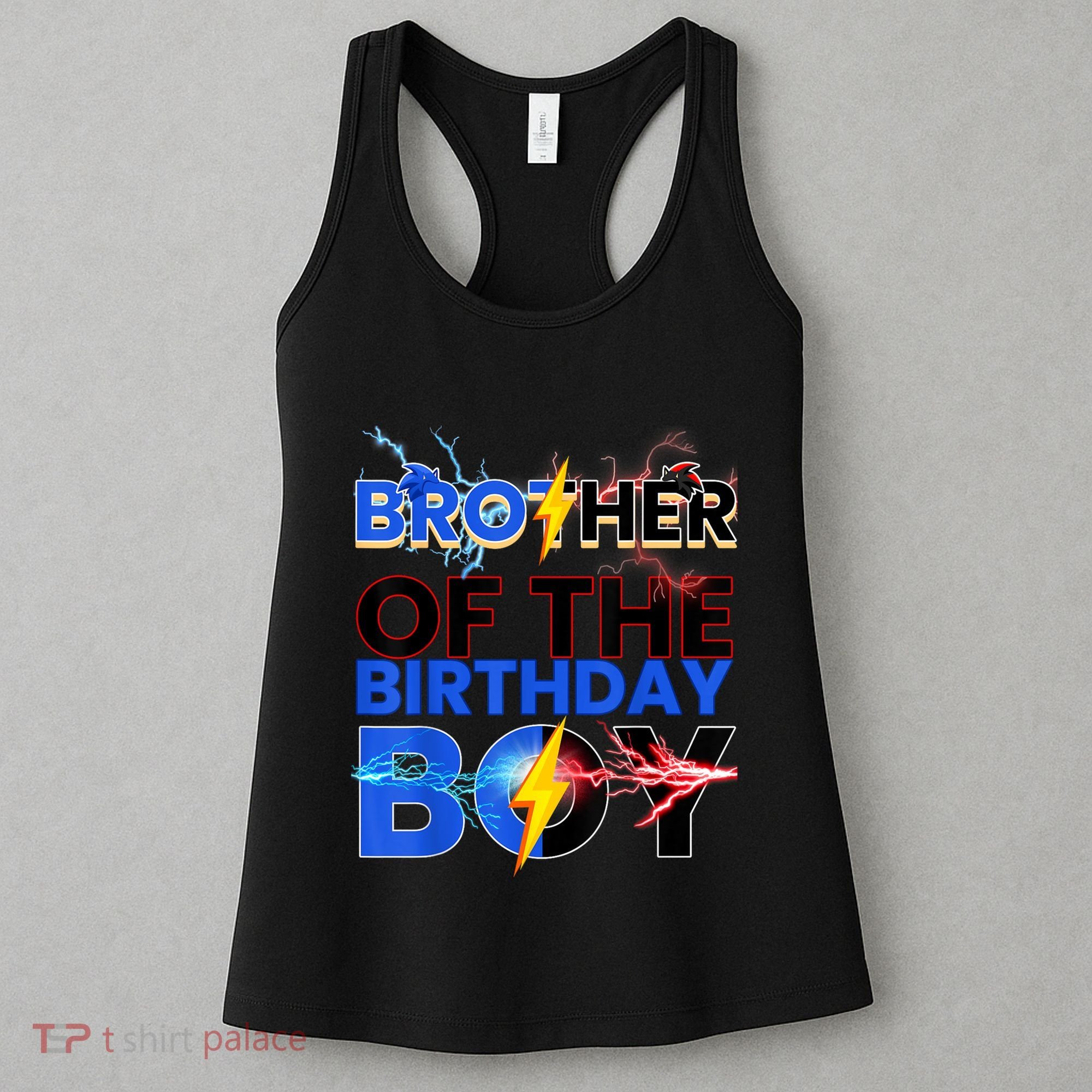 Brother Of The Birthday Boy Hedgehog Family Party Women's Tank Top