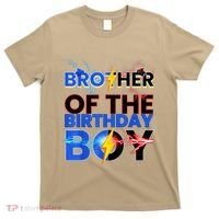 Brother Of The Birthday Boy Hedgehog Family Party T-Shirt thumb 0