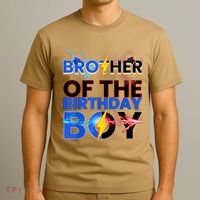 Brother Of The Birthday Boy Hedgehog Family Party T-Shirt thumb 3