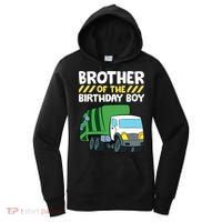 Brother Of The Birthday Garbage Truck Birthday Party Women's Hoodie thumb 0