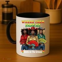 Boots On The Ground Juneteenth Cowgirl Where Them Fans At  Coffee Mug thumb 4