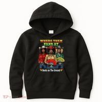 Boots On The Ground Juneteenth Cowgirl Where Them Fans At  Kids Hoodie thumb 0