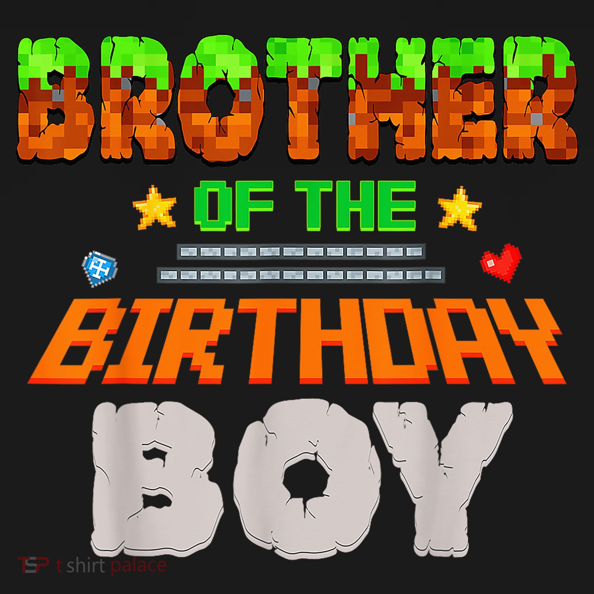 Brother Of The Birthday Boy Video Gamer Pixel Number Women's Tank Top