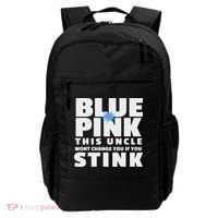 Blue Or This Uncle Wont Change You If You Stink Backpack thumb 0