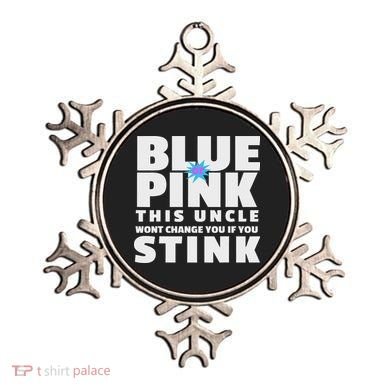 Blue Or This Uncle Wont Change You If You Stink Ornament