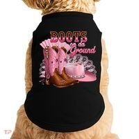 Boots On The Ground, Cowgirl Linedance, Boot Cowboy Western Doggie Tank thumb 0