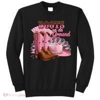 Boots On The Ground, Cowgirl Linedance, Boot Cowboy Western Sweatshirt thumb 0