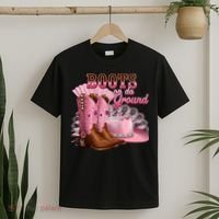 Boots On The Ground, Cowgirl Linedance, Boot Cowboy Western T-Shirt thumb 2