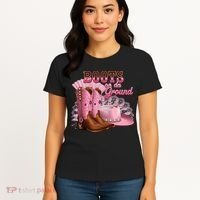 Boots On The Ground, Cowgirl Linedance, Boot Cowboy Western Women's T-Shirt thumb 4