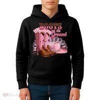 Boots On The Ground, Cowgirl Linedance, Boot Cowboy Western Kids Hoodie thumb 4