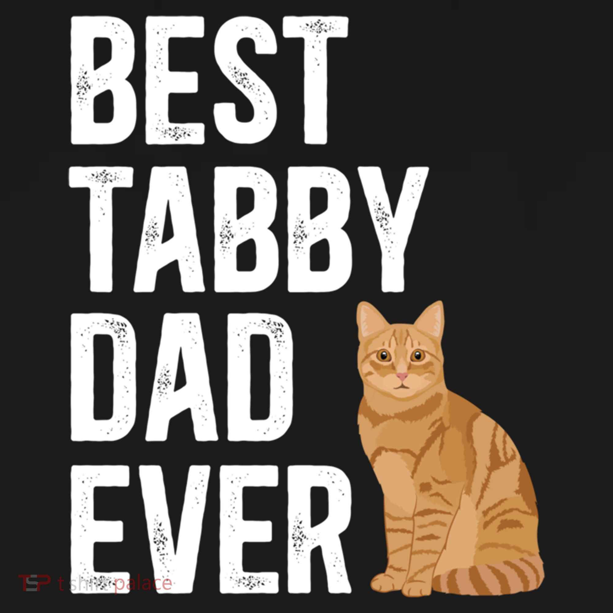 Best Orange Tabby Cat Dad Ever Orange Tabby Cat Owner Gift Backpack