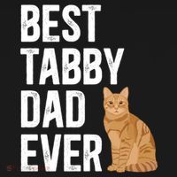 Best Orange Tabby Cat Dad Ever Orange Tabby Cat Owner Gift Bucket Hat thumb 4