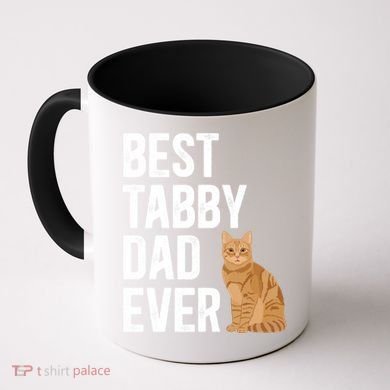 Best Orange Tabby Cat Dad Ever Orange Tabby Cat Owner Gift Coffee Mug