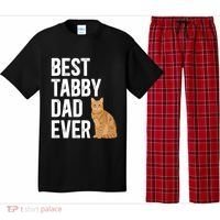Best Orange Tabby Cat Dad Ever Orange Tabby Cat Owner Gift Pajama Set thumb 0