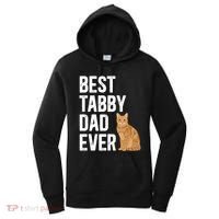 Best Orange Tabby Cat Dad Ever Orange Tabby Cat Owner Gift Women's Hoodie thumb 0