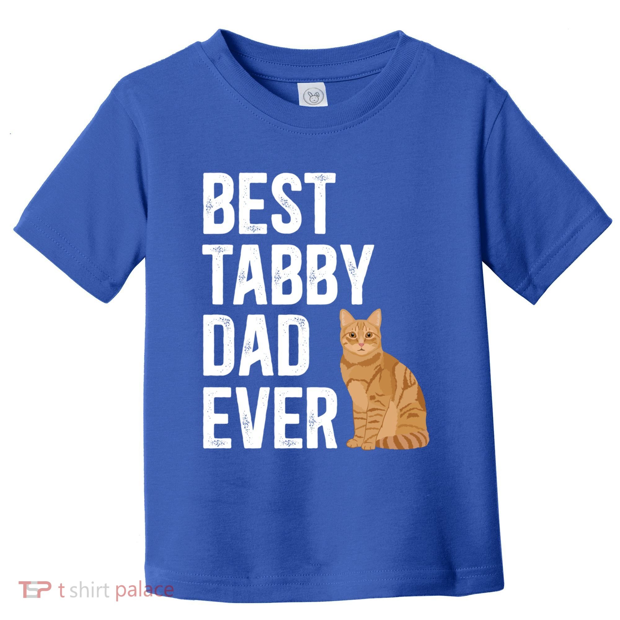 Best Orange Tabby Cat Dad Ever Orange Tabby Cat Owner Gift Toddler T-Shirt