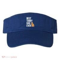 Best Orange Tabby Cat Dad Ever Orange Tabby Cat Owner Gift Visor thumb 0