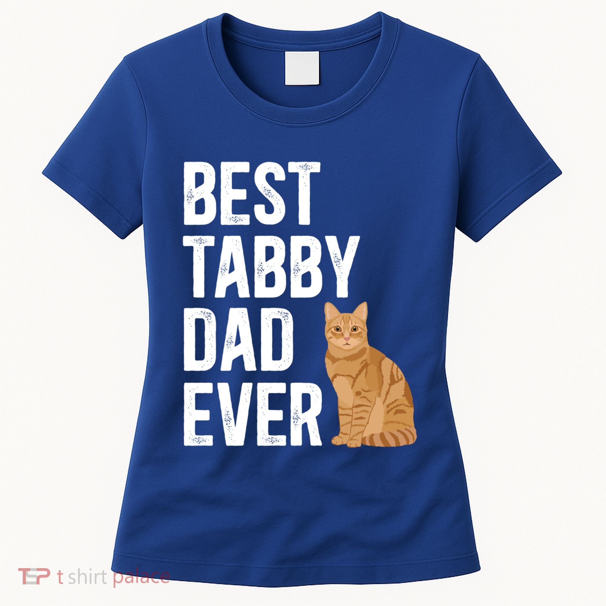 Best Orange Tabby Cat Dad Ever Orange Tabby Cat Owner Gift Women's T-Shirt