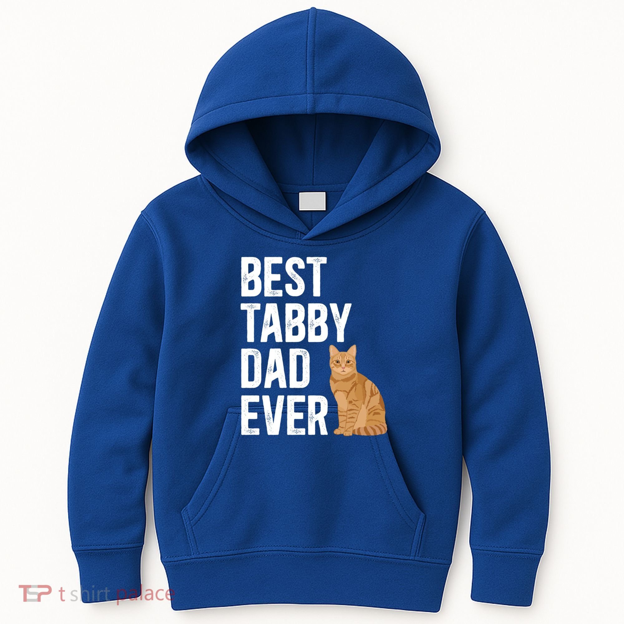 Best Orange Tabby Cat Dad Ever Orange Tabby Cat Owner Gift Kids Hoodie