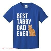 Best Orange Tabby Cat Dad Ever Orange Tabby Cat Owner Gift Kids T-Shirt thumb 0