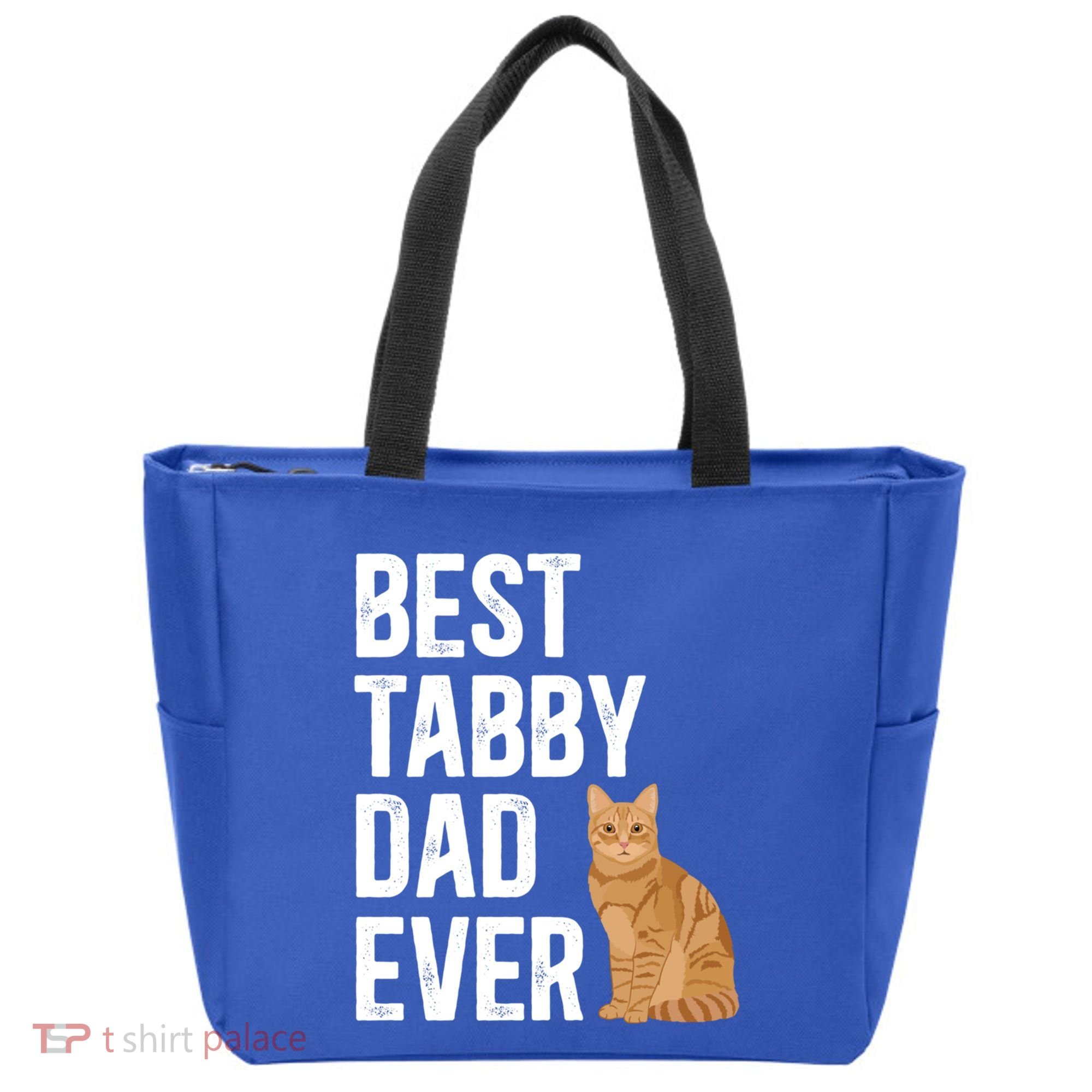 Best Orange Tabby Cat Dad Ever Orange Tabby Cat Owner Gift Tote Bag